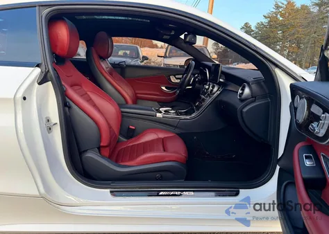 2017 Mercedes-Benz C 43 4Matic Amg from USA, damaged, VIN WDDWJ6EB1HF452137